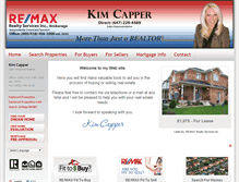 Tablet Screenshot of kimcapper.com